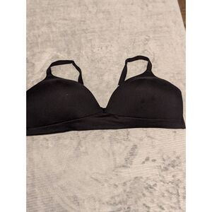 Tranquil & True Size 3X Black Lightly Padded Bralette Bra